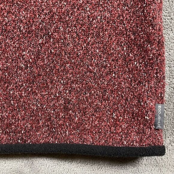 Woolrich Vest Womens L Cranberry Full Zip Cardigan Christmas Winter Holiday - Picture 3 of 12